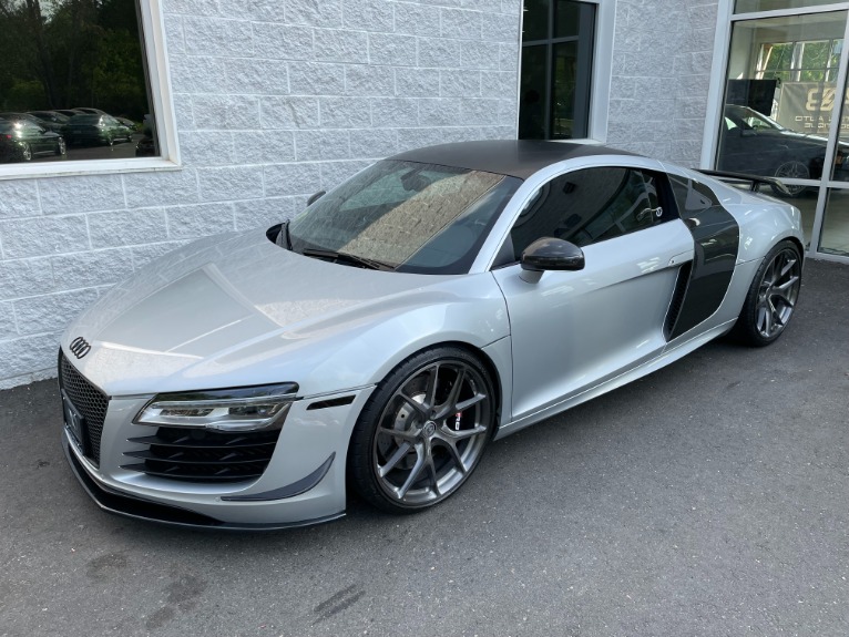 Audi R8 Silver Chrome