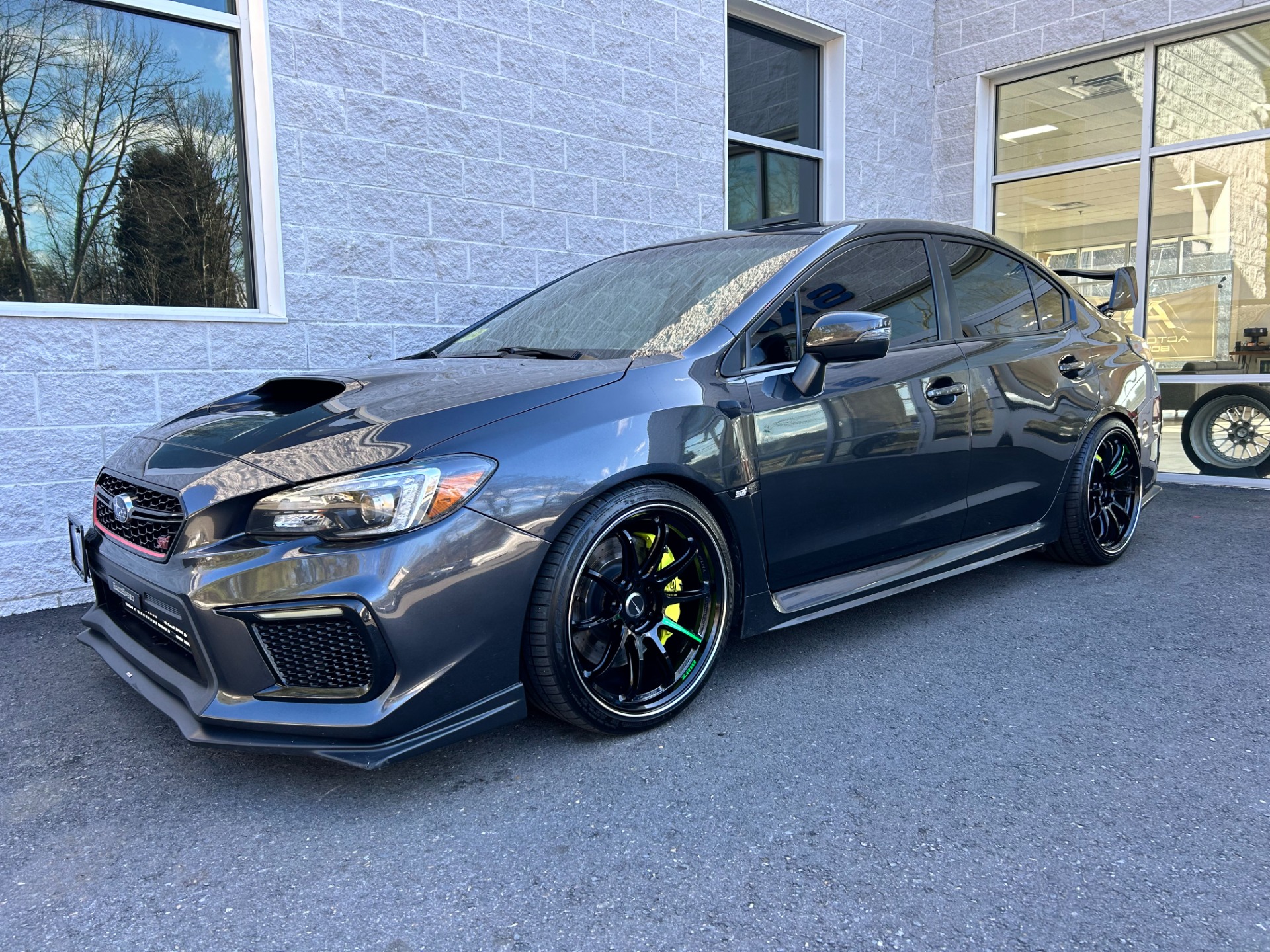 Ebbro 1:43 Scale Subaru WRX STI 2019 Rally Car Resin Car
