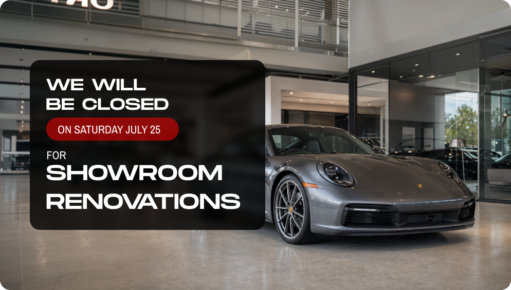 Closed Saturday July 25 for showroom renovations